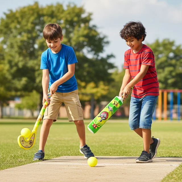 Kids Sports Combo Set – Durable Plastic Fun | Dollura