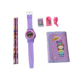 Kids Stationery Set – 7-in-1 School Kit for Girls & Boys |