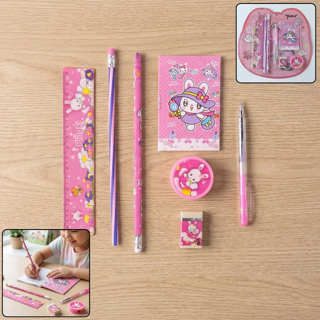 Kids Stationery Set – Complete 7-in-1 Creative School Supplies