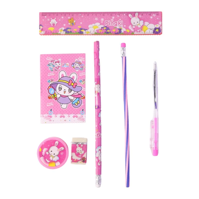 Kids Stationery Set – Complete 7-in-1 Creative School Supplies