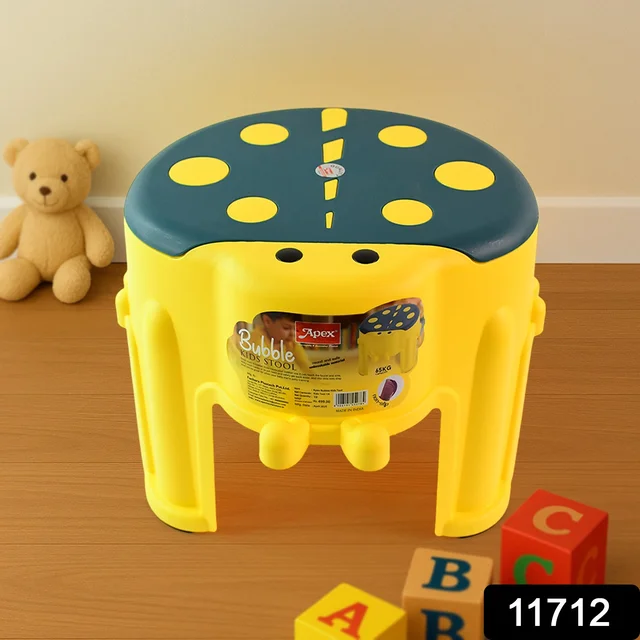 Kids Step Stool – Durable Apex Bubble Plastic with Non-Slip Seat