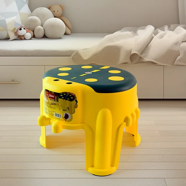 Kids Step Stool – Durable Apex Bubble Plastic with Non-Slip Seat