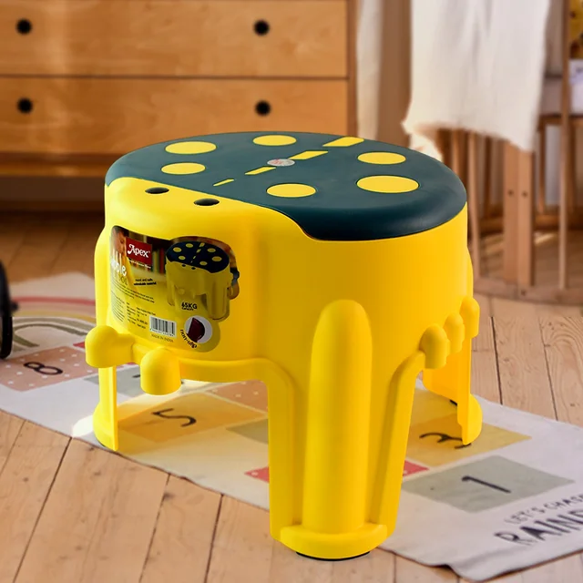Kids Step Stool – Durable Apex Bubble Plastic with Non-Slip Seat