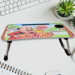 Kids Study Table – Foldable Cartoon Design | Deskura