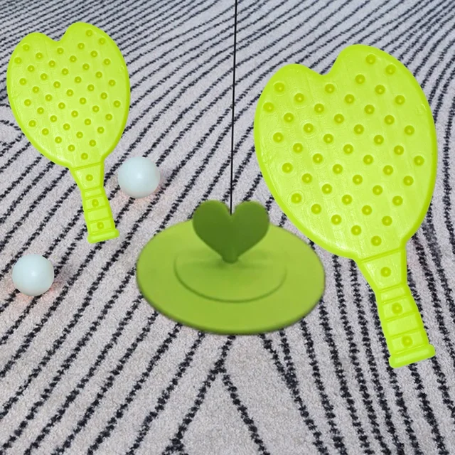 Kids Table Tennis Set – Plastic Racquet & Ball | Boardoria