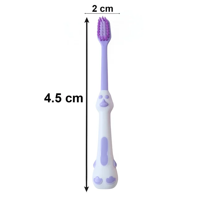 Kids Toothbrush Set – Soft Bristles & Fun Frog Design