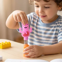 Kids Toothbrush Set – Soft Bristles & Fun Frog Design