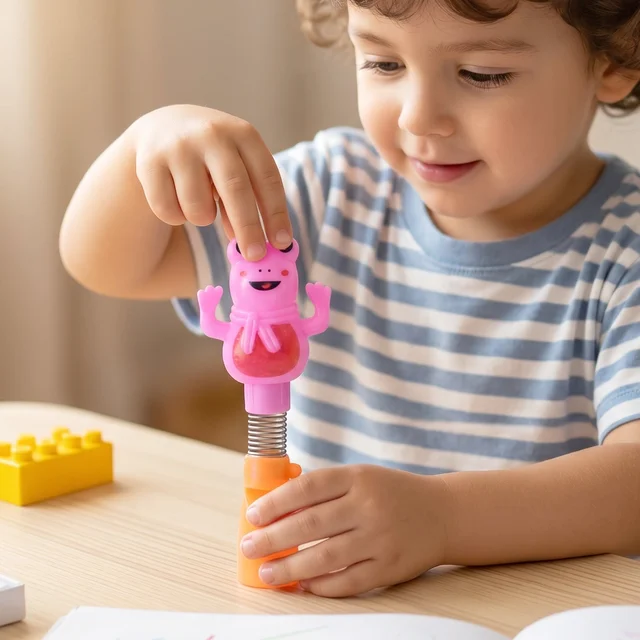 Kids Toothbrush Set – Soft Bristles & Fun Frog Design