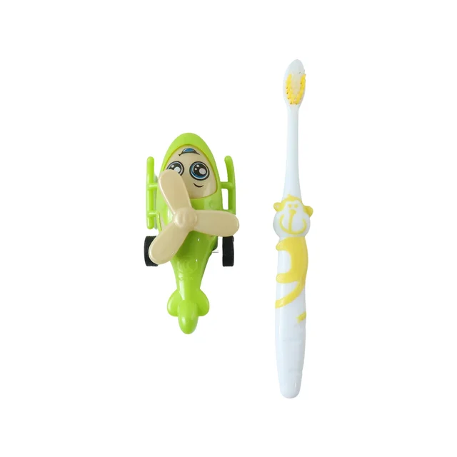 Kids Toothbrush with Helicopter Toy – Fun & Effective Oral Care