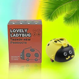 Kids Water Bottle – Cute Bug Shape, 1L with Straw & Strap | Own Hydrate
