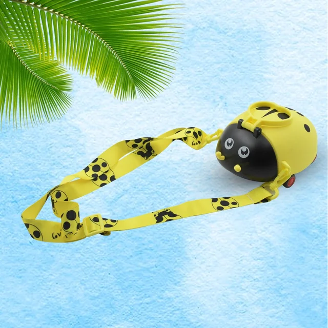 Kids Water Bottle – Cute Bug Shape, 1L with Straw & Strap | Own Hydrate