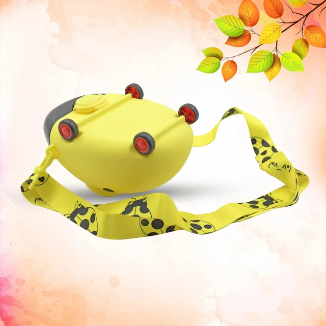 Kids Water Bottle – Cute Bug Shape, 1L with Straw & Strap | Own Hydrate