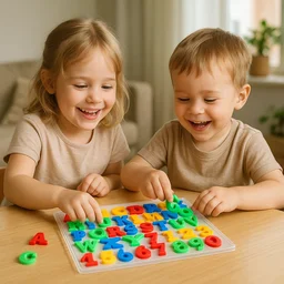 Kids Writing Board Set – Double-Sided Whiteboard & Blackboard
