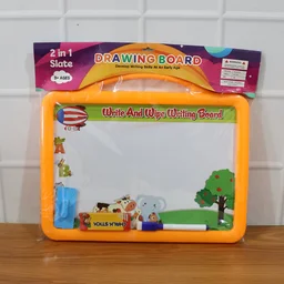 Kids Writing Board Set – Double-Sided Whiteboard & Blackboard