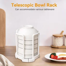 Kitchen Bowl Rack – Space-Saving Drainer & Organizer | Indo Glow