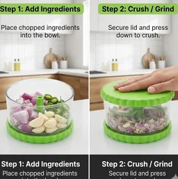 Kitchen Chopper – Efficient Multi-functional Grinder | Quickslice