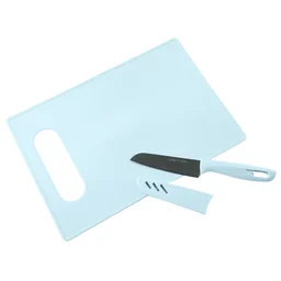 Kitchen Chopping Board with Knife – 2-in-1 Multipurpose Set