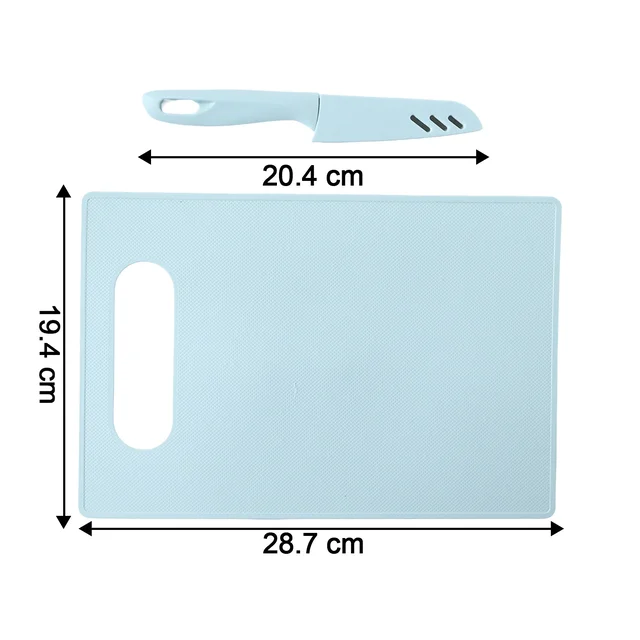 Kitchen Chopping Board with Knife – 2-in-1 Multipurpose Set