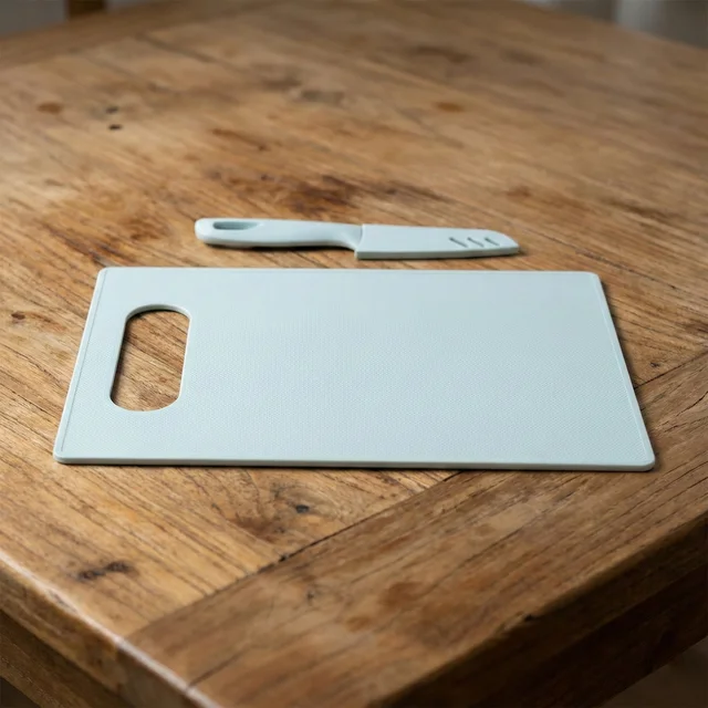 Kitchen Chopping Board with Knife – 2-in-1 Multipurpose Set