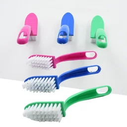 Kitchen Cleaning Brush Set – 3-Pc Multi-Purpose | Velvet Wipe