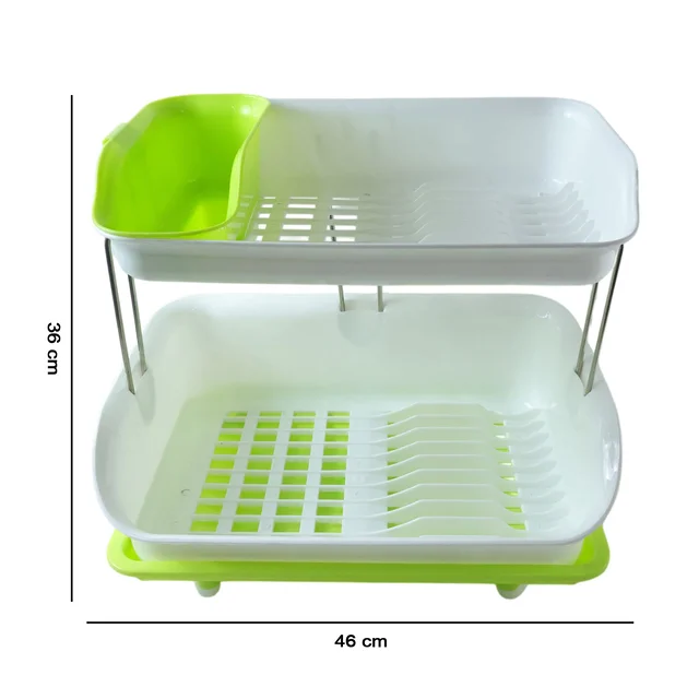 Kitchen Dish Drying Rack – Space-Saving Multi-Tier Design for Organized Countertops