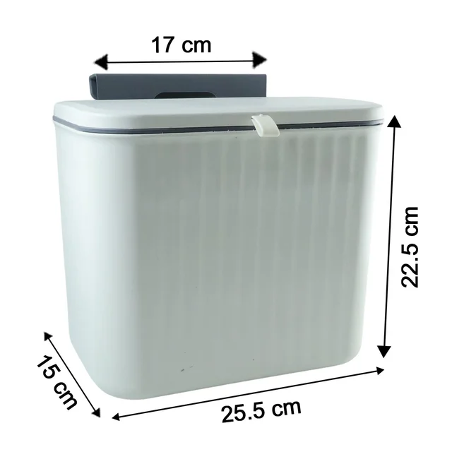 Kitchen Dustbin – Space-Saving Wall Mounted Plastic Bin