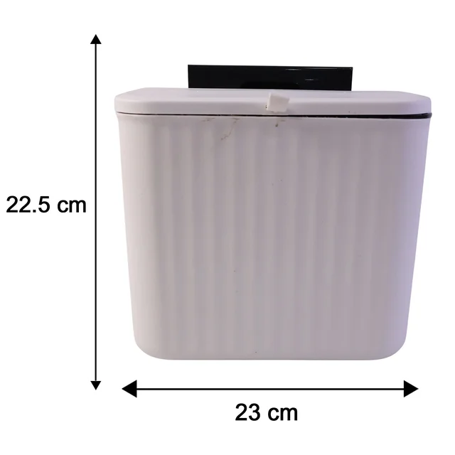 Kitchen Dustbin with Lid – Compact 25x22 cm for Small Spaces