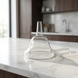 Kitchen Funnel with Handle – Spill-Free Wide Mouth Pouring Tool