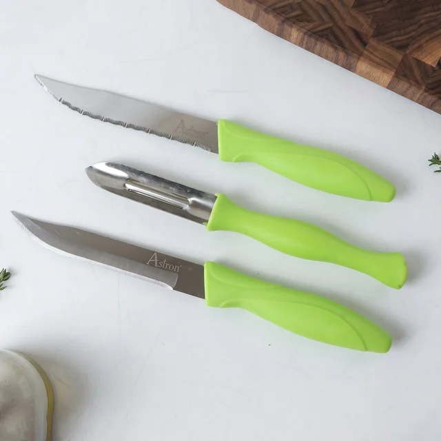 Kitchen Knife & Peeler Set – Sharp, Durable & Easy to Use