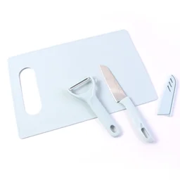 Kitchen Knife Set – 3 in 1 Knife, Chopping Board & Peeler