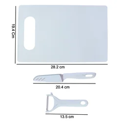 Kitchen Knife Set – 3 in 1 Knife, Chopping Board & Peeler
