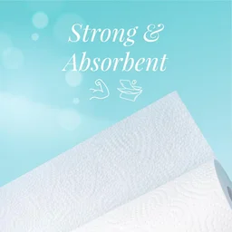 Kitchen Paper Towel Roll – 60 Super Absorbent Sheets