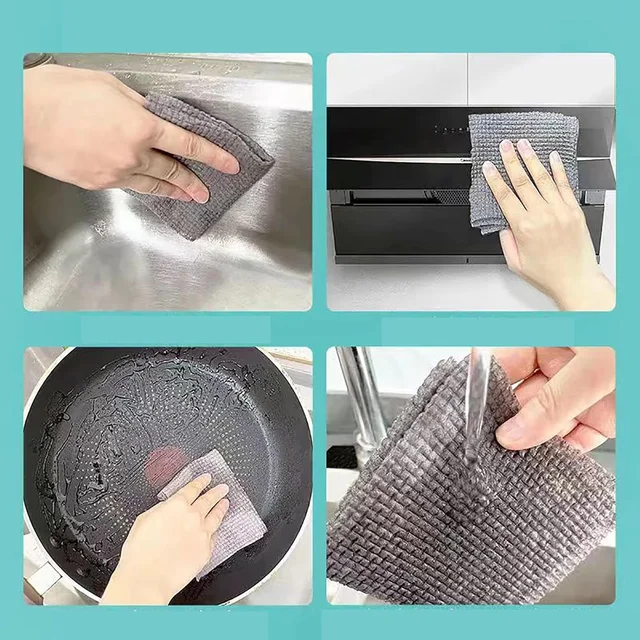 Kitchen Scrub Cloth – Durable Microfiber for Indian Homes |
