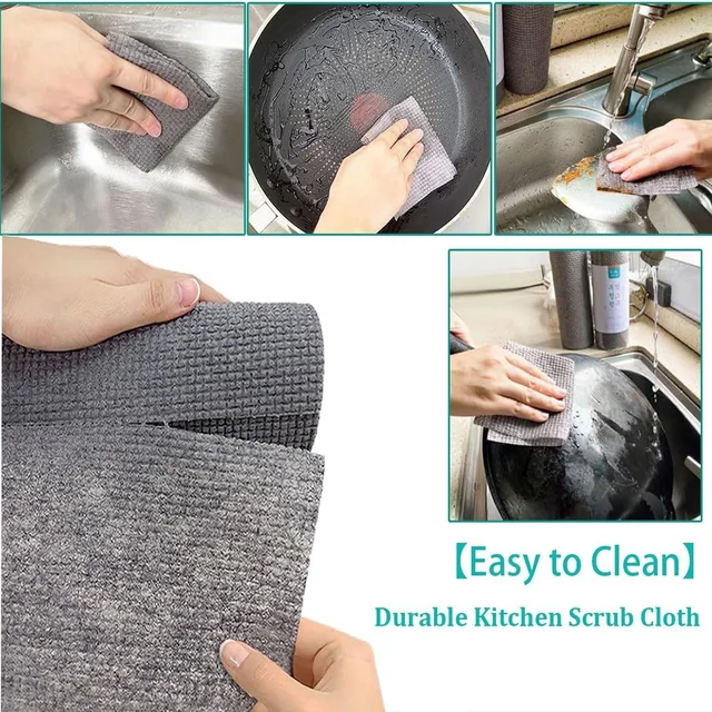 Kitchen Scrub Cloth – Durable Microfiber for Indian Homes |
