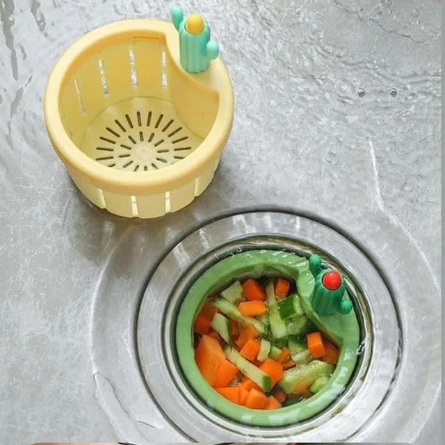 Kitchen Sink Drain Strainer – Automatic Waste Filter | Garth