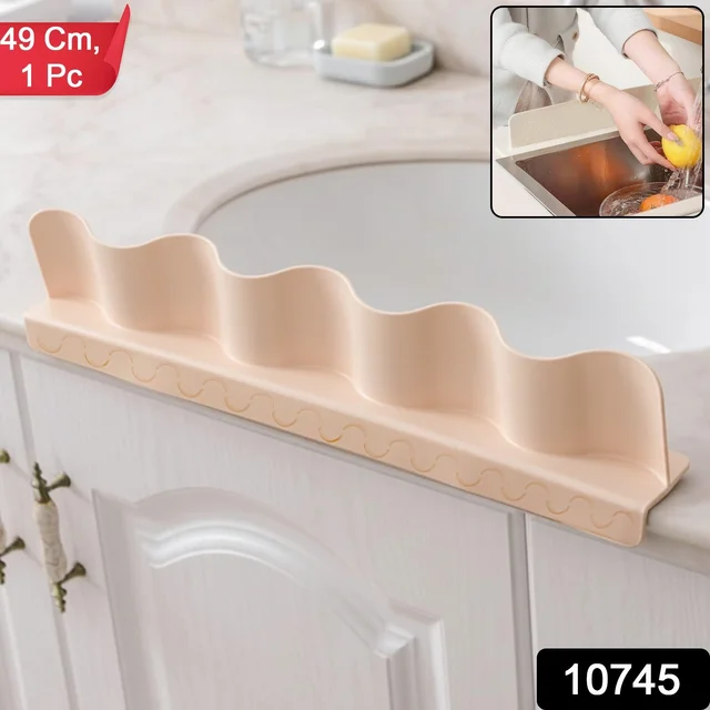 Kitchen Sink Splash Guard – Flexible 49 cm Anti-Splash Barrier