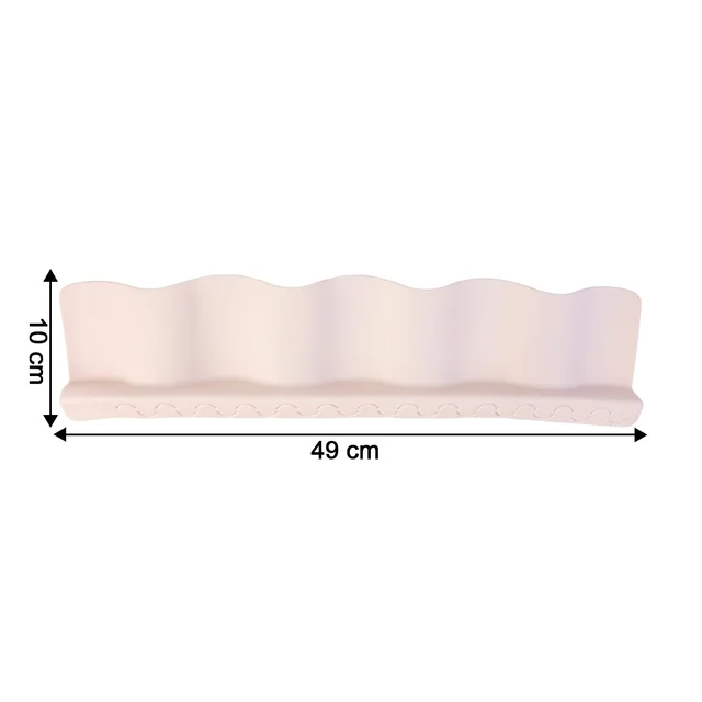Kitchen Sink Splash Guard – Flexible 49 cm Anti-Splash Barrier