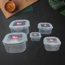 Kitchen Storage Containers – 5 Pc Airtight Set | Tidy Table