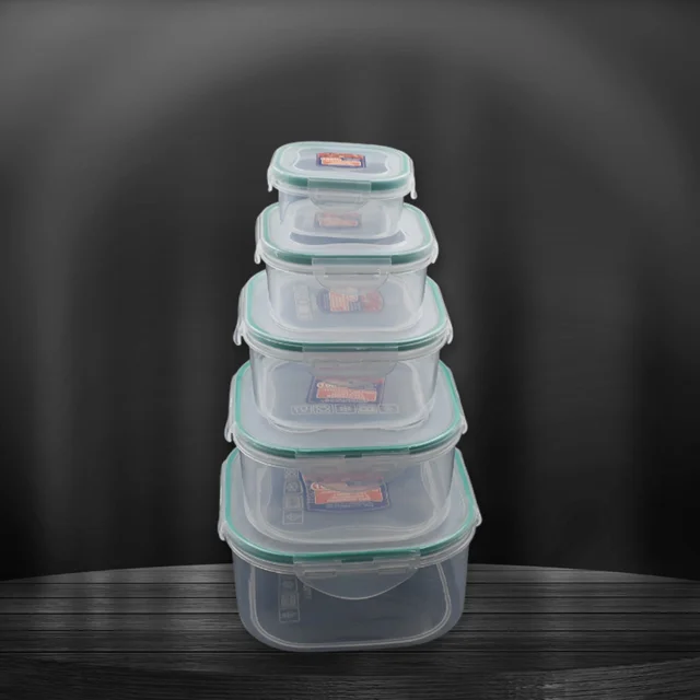 Kitchen Storage Containers – 5 Pc Airtight Set | Tidy Table