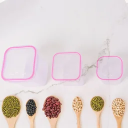 Kitchen Storage Containers Set – Airtight Food Grade Lock Lids
