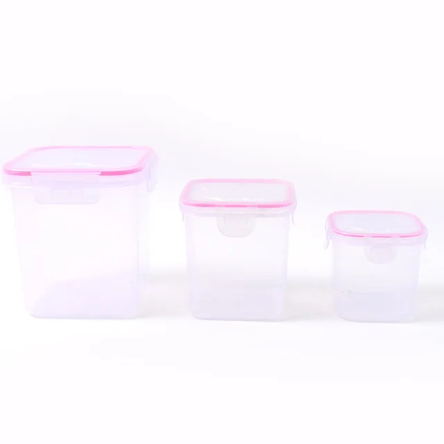 Kitchen Storage Containers Set – Airtight Food Grade Lock Lids