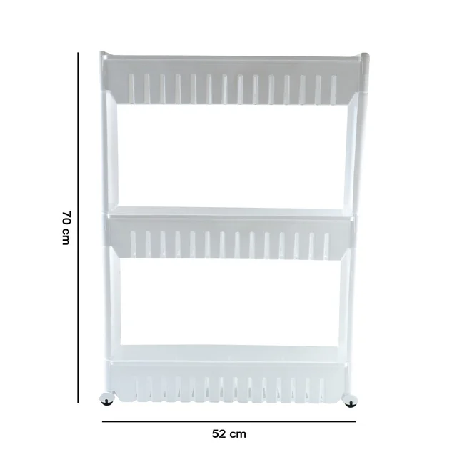 Kitchen Storage Rack – Durable 3-Layer Organizer for Countertops