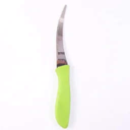 Kitchen Utility Knife – Sharp, Curved Serrated Blade for Precise Cutting