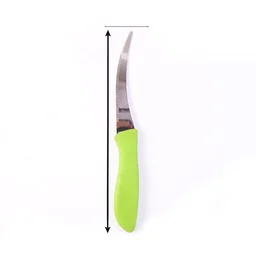 Kitchen Utility Knife – Sharp, Curved Serrated Blade for Precise Cutting