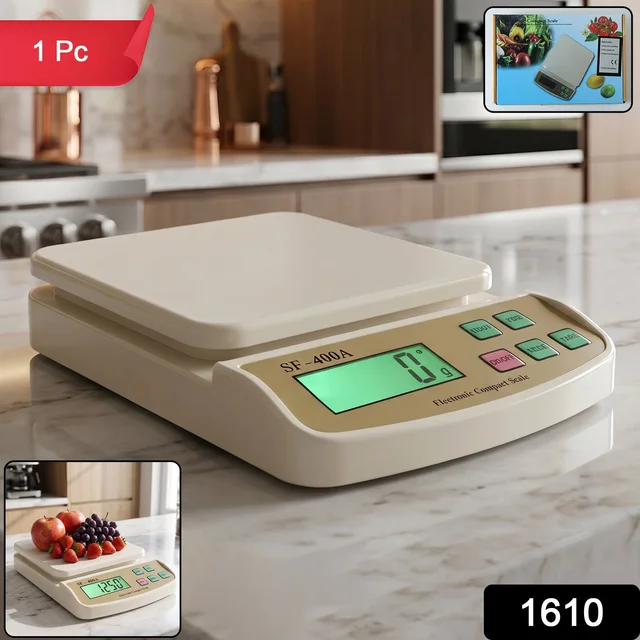 Kitchen Weighing Scale – Compact Digital Food & Recipe Measure