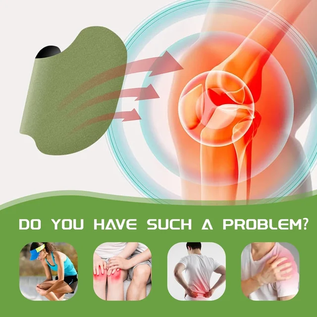 Knee Relief Patches – Herbal Pain Support with Adhesive Comfort