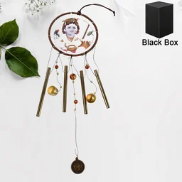 Krishna Dream Catcher Wind Chime – Spiritual Melody Decor