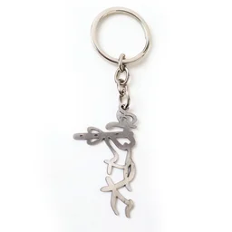 Krishna Flute Keychain – Durable Stainless Steel Spiritual Accessory