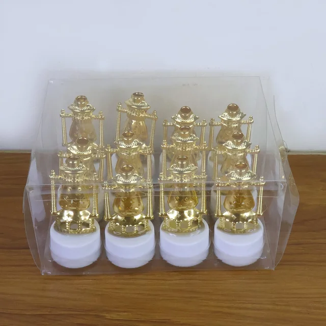 Lantern Style Flameless LED Candles – Safe Vintage Ambience (12 Pc)