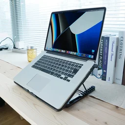 Laptop Cooling Pad – Dual Quiet LED Fans & Adjustable Stand | Indo Glow